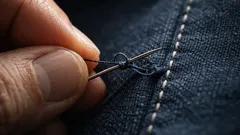 玉止めの直前で糸が足りないときの対処法 短い糸でも縫い直さず仕上げるコツ