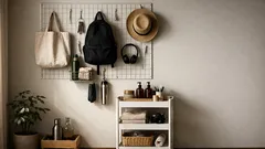 ワイヤーネット収納アイデア8選 100均で部屋がすっきり整う使い方