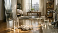 余った炭酸水は掃除に使える フローリングや鏡まわりで試したい活用法