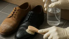 靴にカビが出たときの正しい落とし方とNG行動を素材別に解説