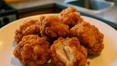 前日に漬けておくだけ：冷めてもカリッとしやすい鶏もも唐揚げの作り方