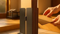 100均DIYで玄関スッキリ 段ボールを立てて収納できるダンボールストッカーの作り方