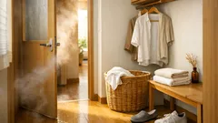 お風呂上がりにドアを開けるのは逆効果?湿気対策で見直したい家のNG習慣5つ