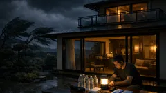 台風前にやる停電対策まとめ 明かり・暑さ・避難準備をやさしく解説