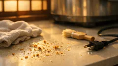 トースター掃除は10分で完了 パンくずと焦げ付きをラクに落とす基本手順